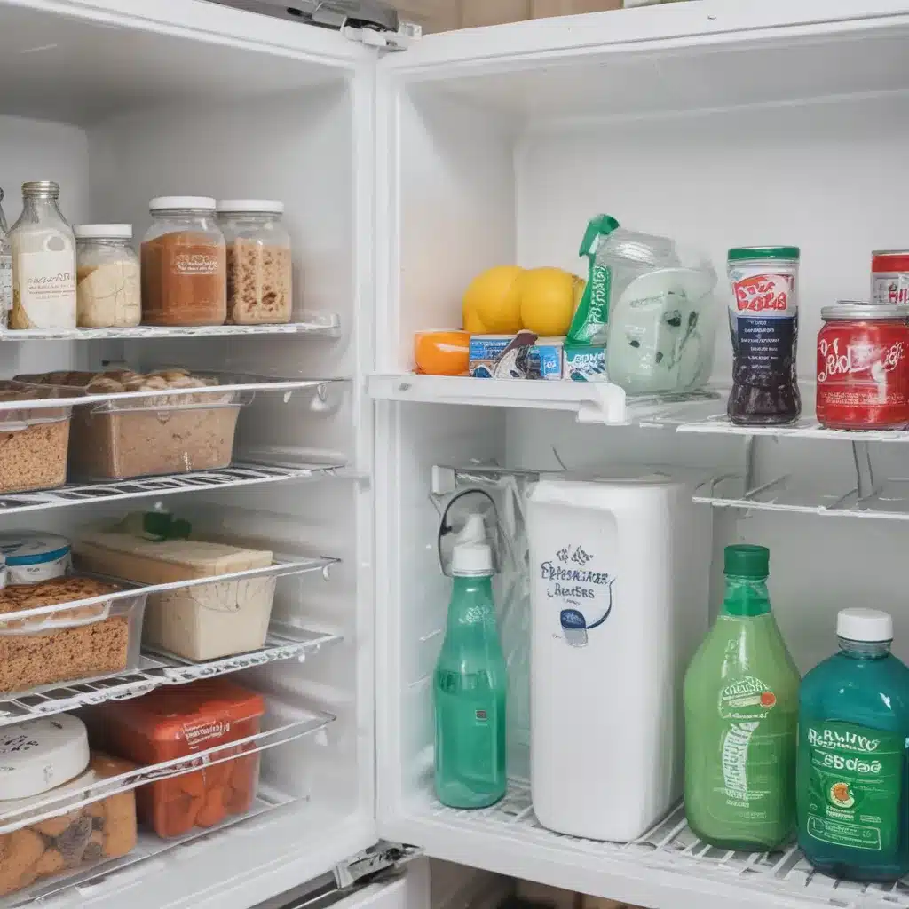 Fridge Freshening with Baking Soda