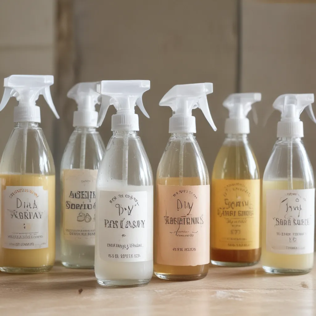 From Your Pantry to Your Surfaces – DIY Sprays