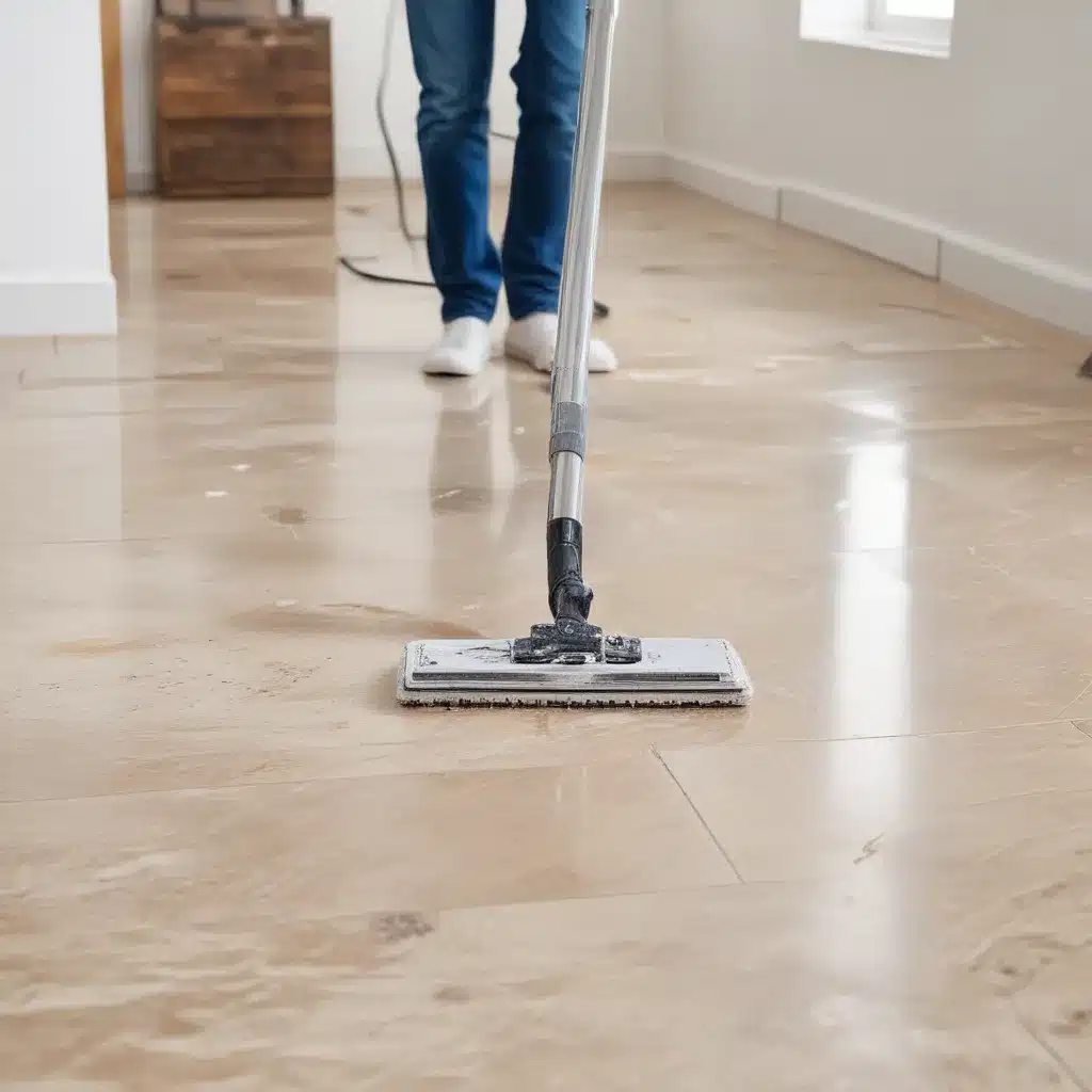 Get Floors Deep Cleaned Without Scrubbing