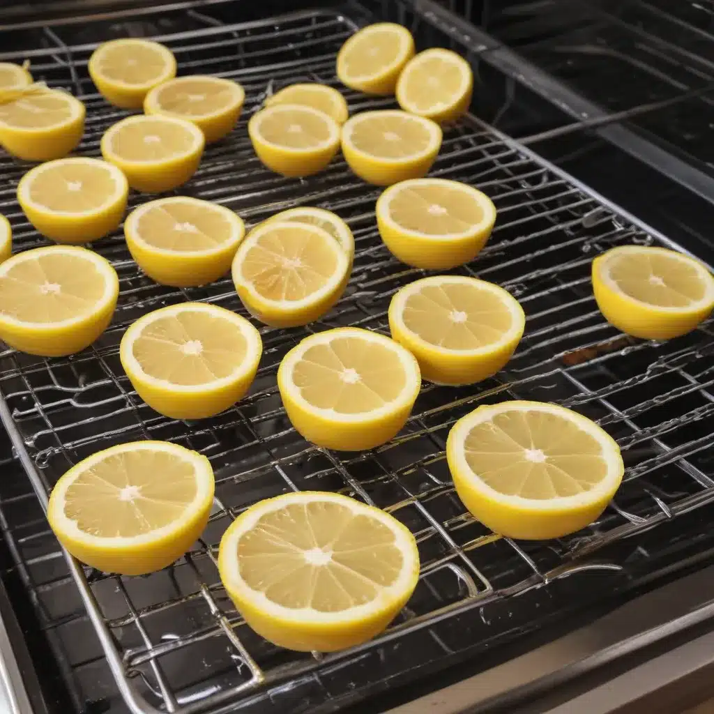 Get Oven Racks Gleaming with Lemon