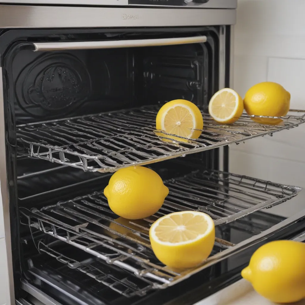 Get Ovens Clean with Lemon and Soda