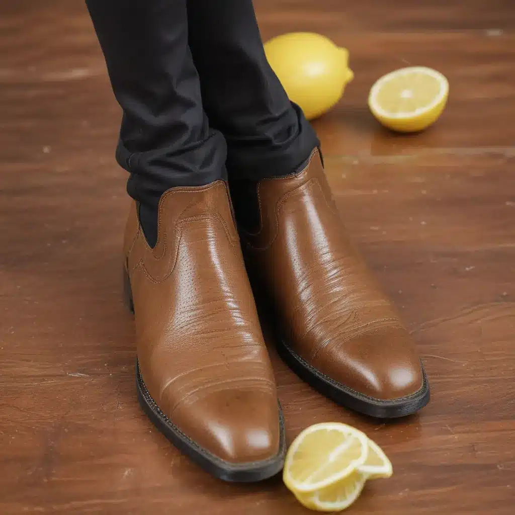 Give Stains The Boot With Lemon Juice