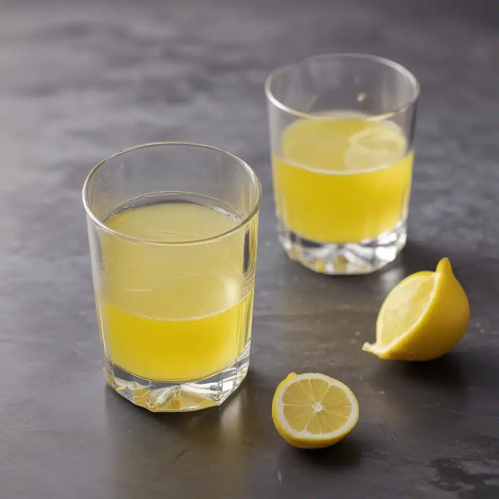 Glassware Gleam with Lemon Juice