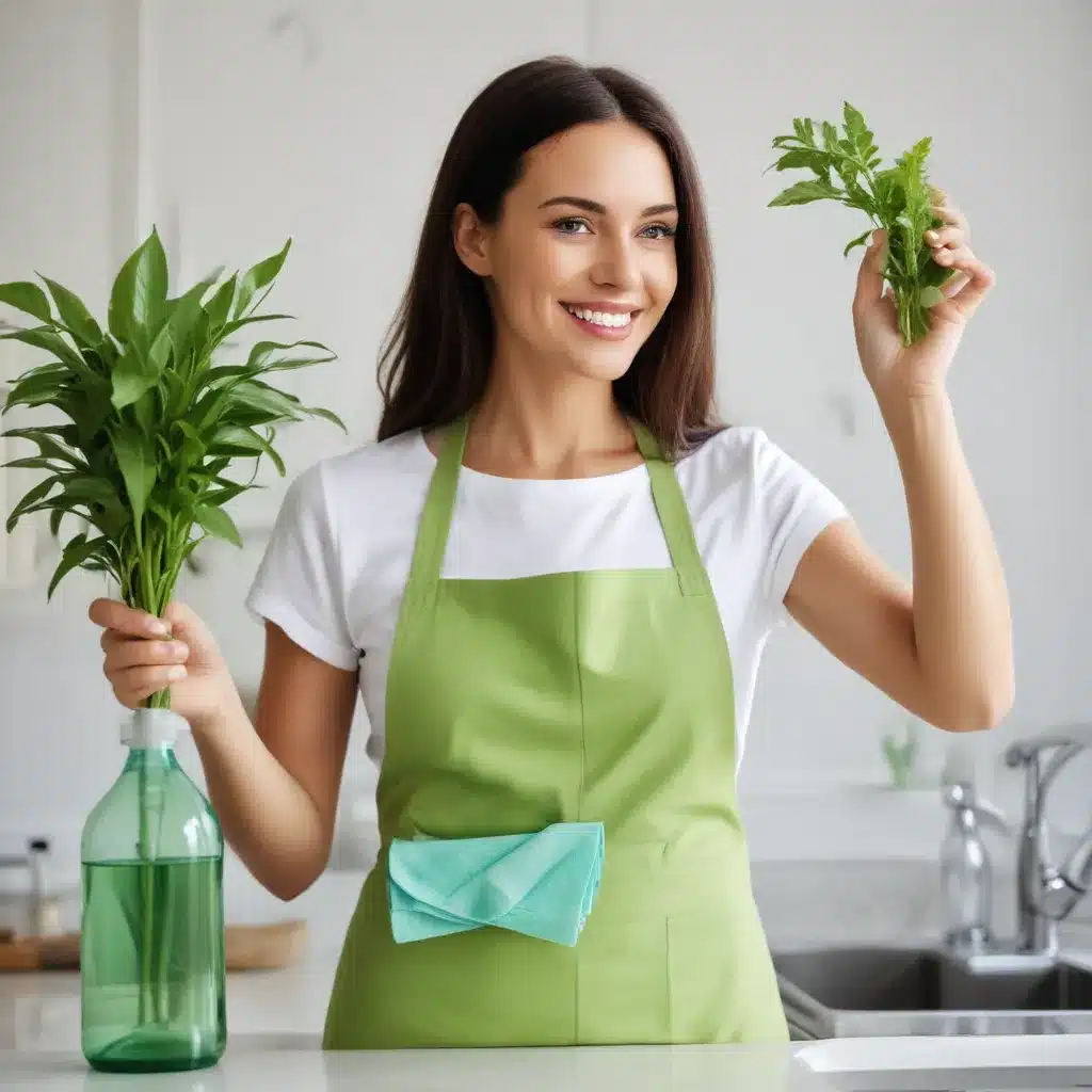 Go Green with Plant-Based Cleaners