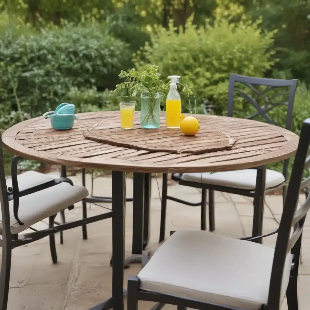 Goodbye Grime: Cleaning Outdoor Furniture Naturally