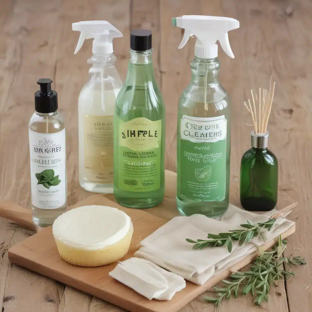 Green Cleaners With Simple Ingredients