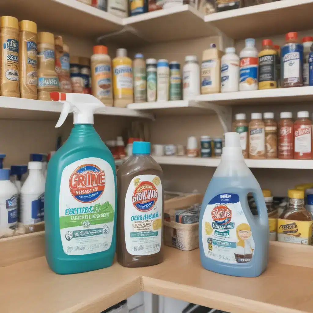 Grime Fighting Pantry Staple Cleaners Grime Fighting Pantry Staple Cleaners