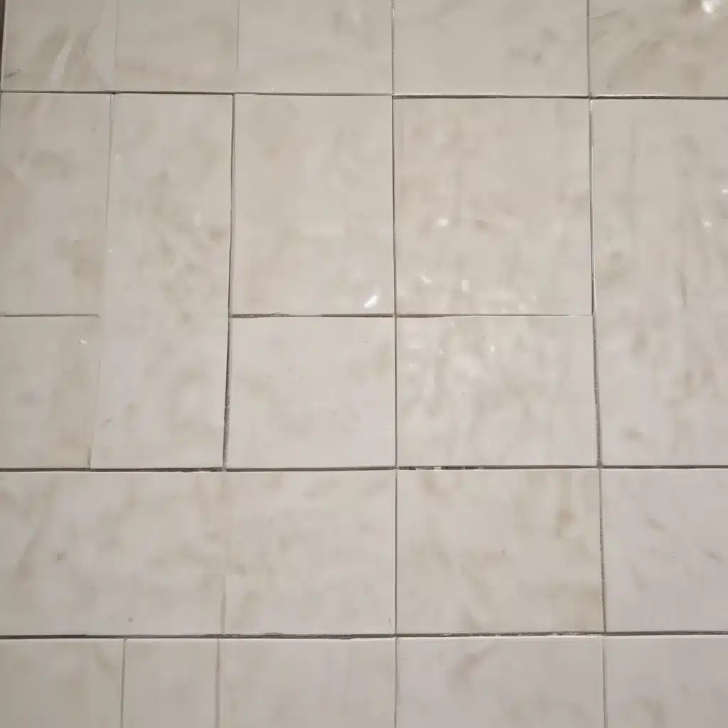 Grout Glamour with Peroxide