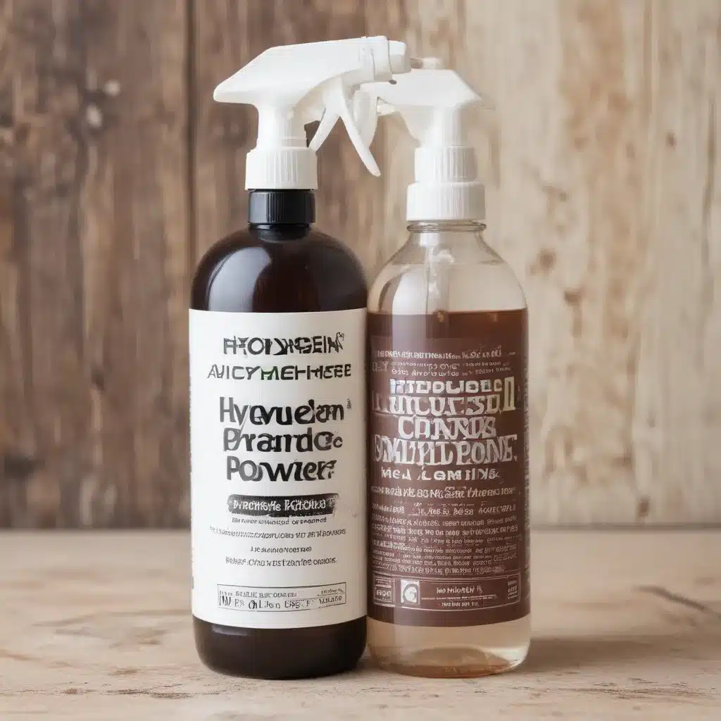 Hydrogen Peroxide’s Amazing All-Purpose Cleaning Power