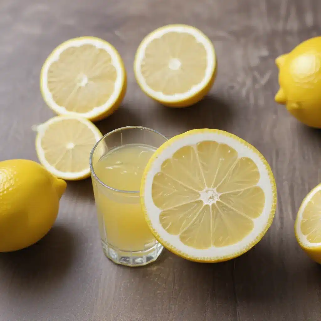 Lemon Juice – A Stain Destroyer