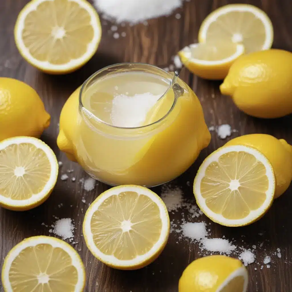 Lemon Juice And Salt – A Fruity Cleaner