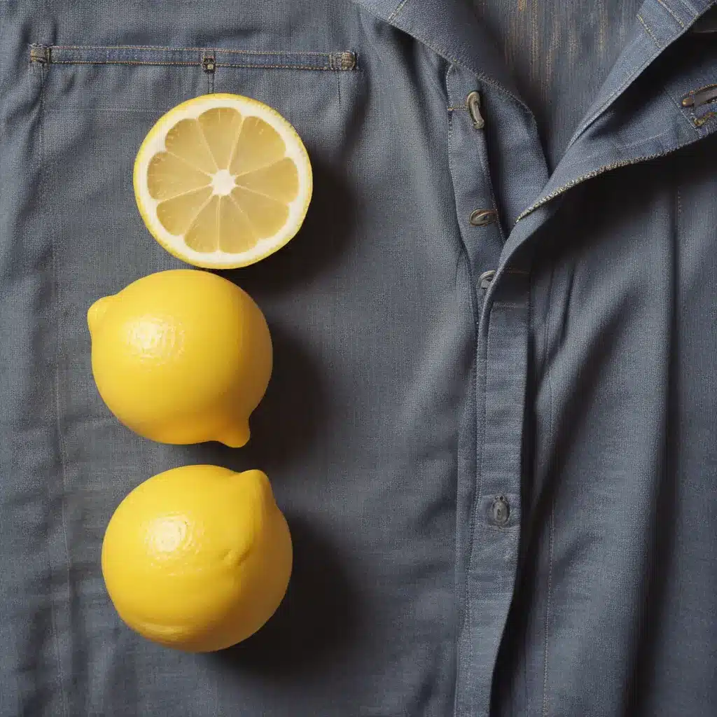 Lemon Juice Removes Rust from Clothes
