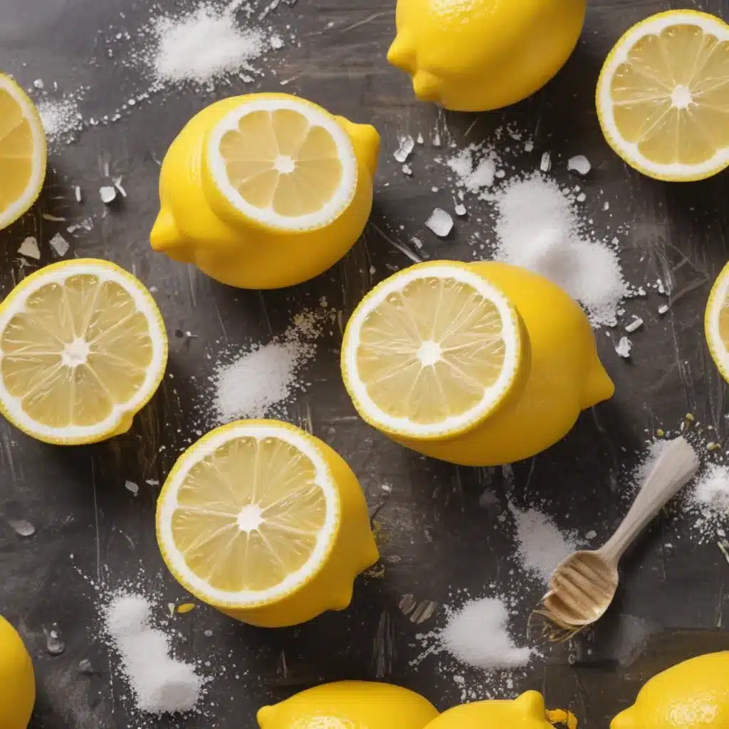 Lemon Juice and Salt – A Fruity Cleaning Combo