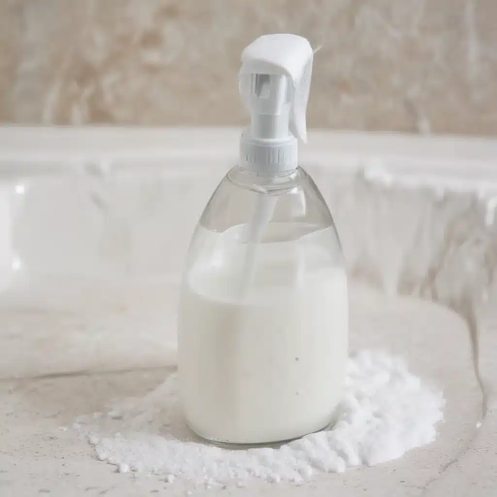 Make A Foaming Bathroom Cleaner With Baking Soda