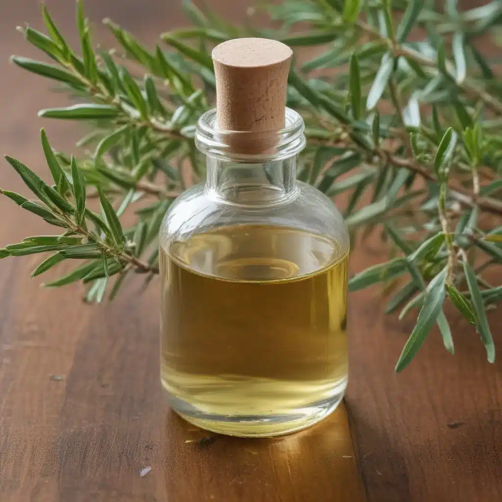 Mildew Goodbye with Tea Tree Oil