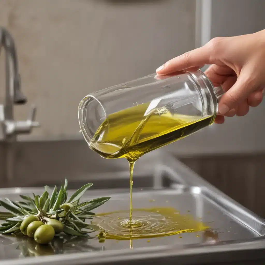 Olive Oil Keeps Stainless Steel Smudge-Free