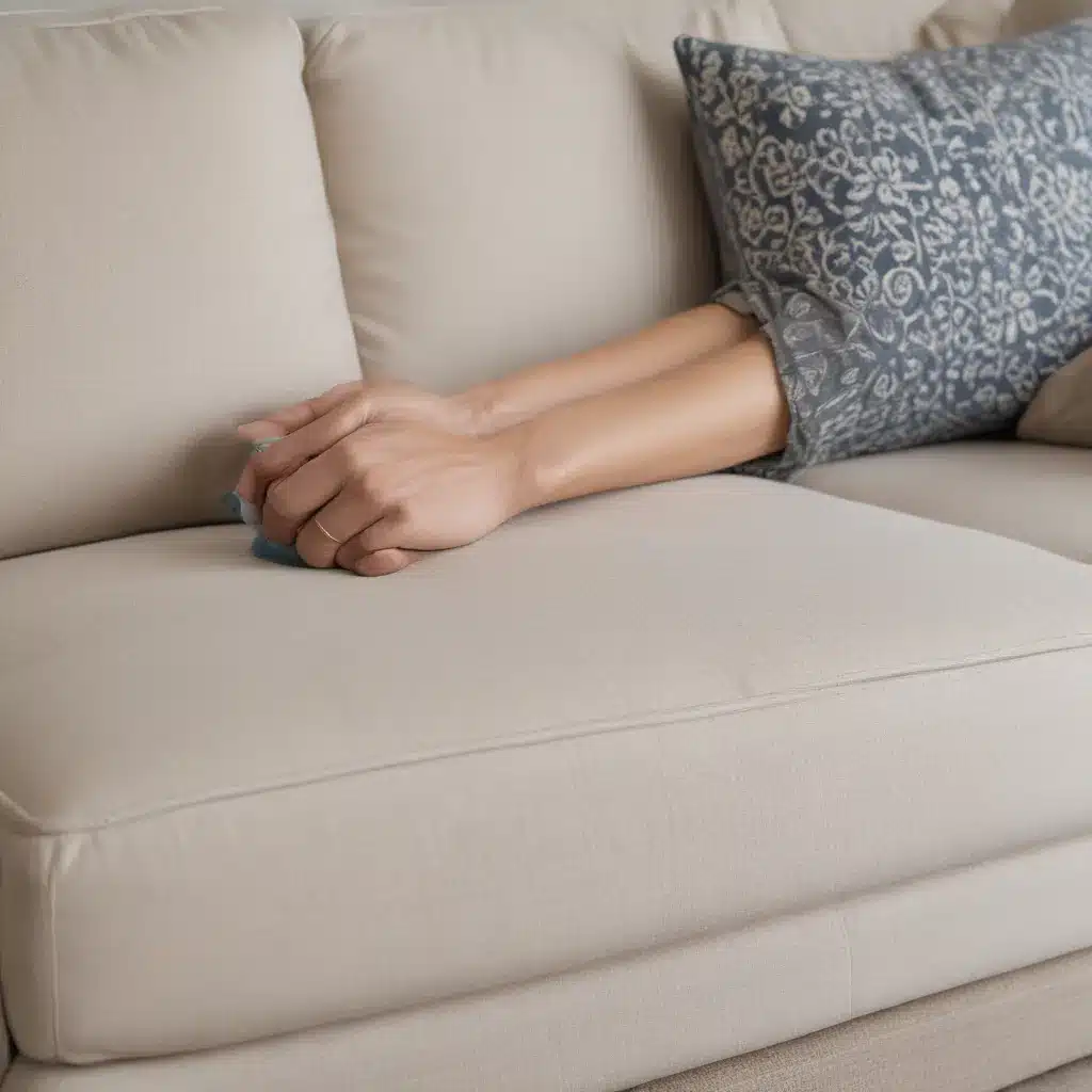 Refresh Upholstery and Sofas with DIY Cleaning