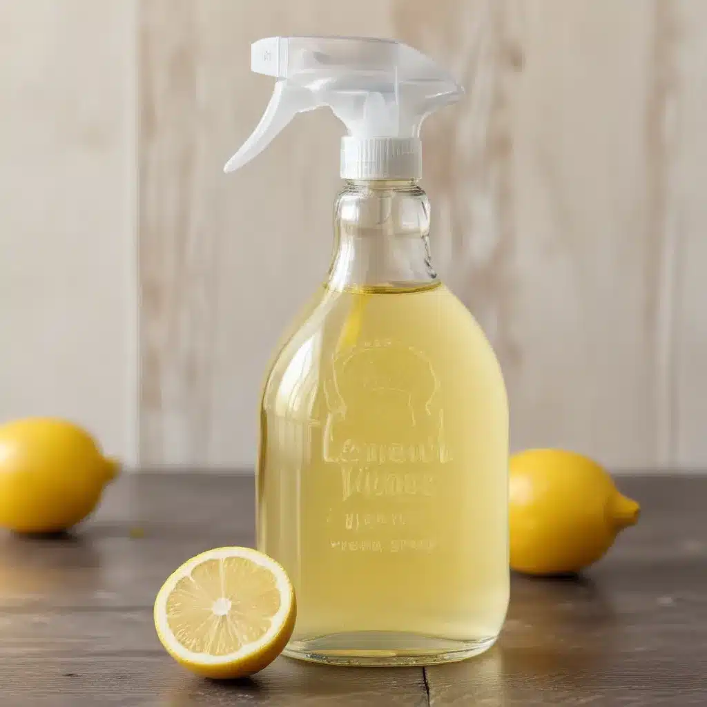 Refresh Your Home with Lemon Vinegar Spray