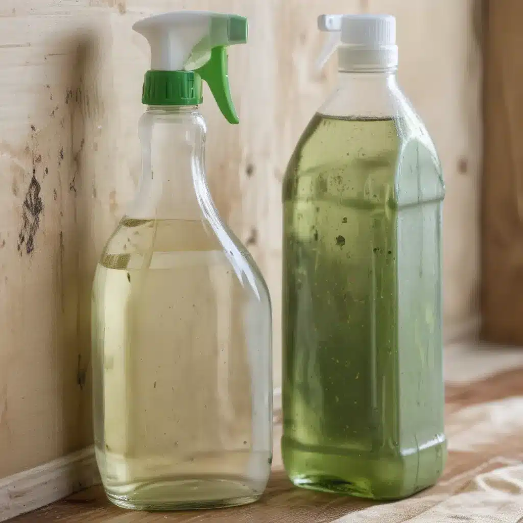 Remove Mildew with Vinegar Magic