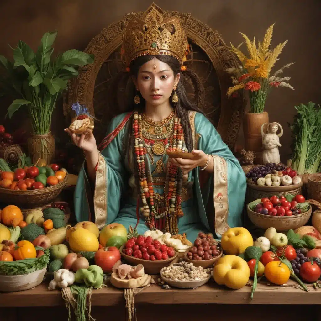 Sacred Food Customs and Deities