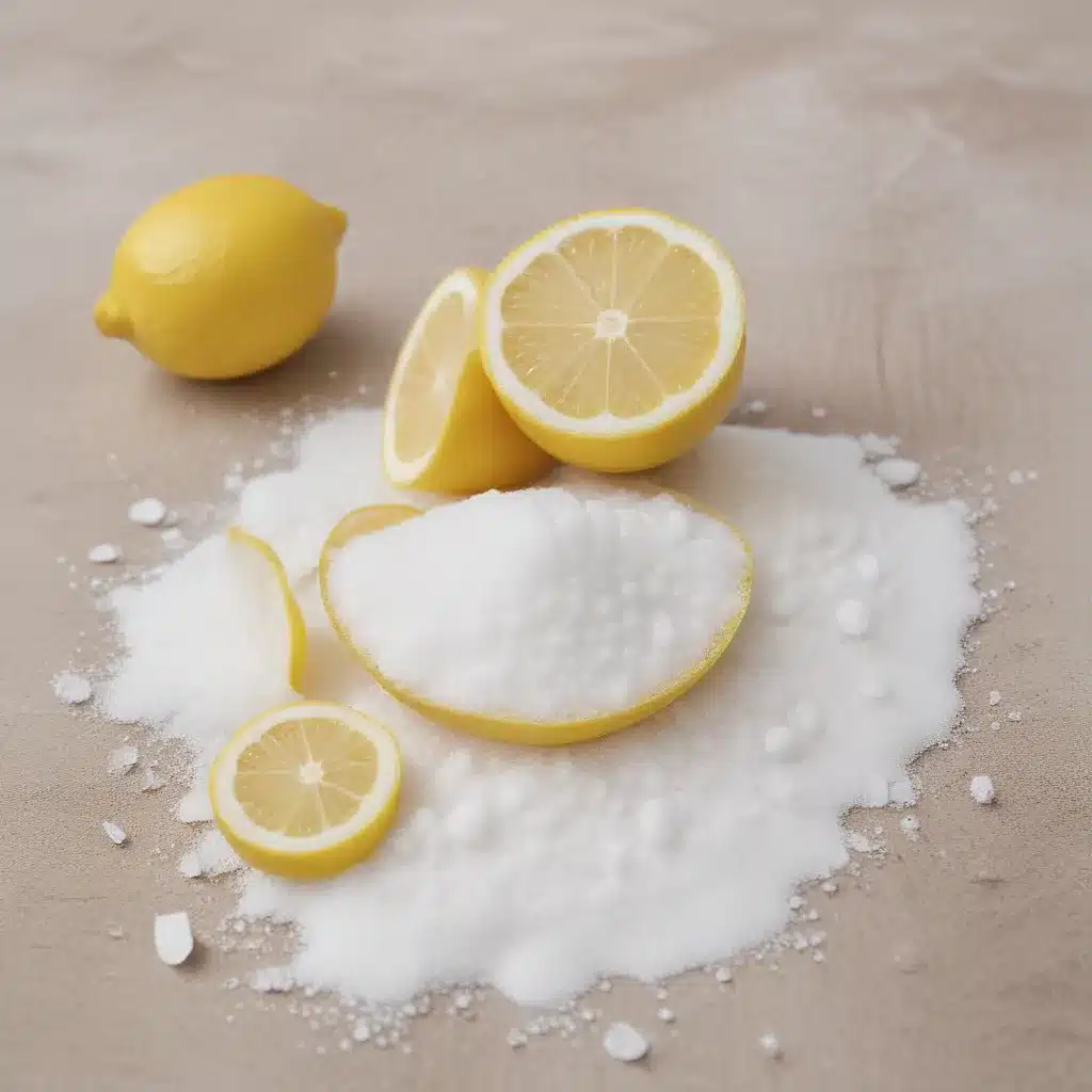 Salt And Lemon Lifts Stains