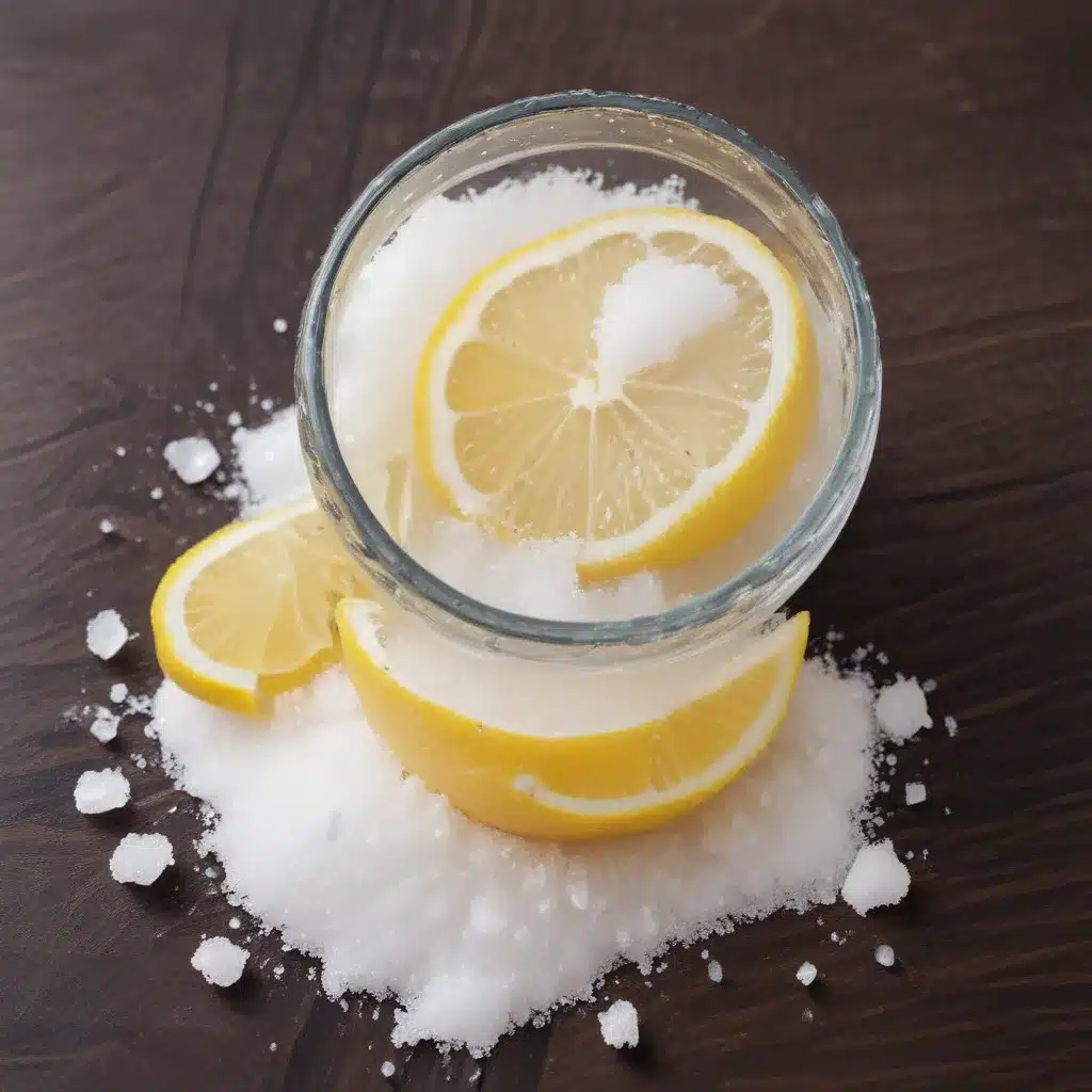 Salt and Lemon Remove Stains