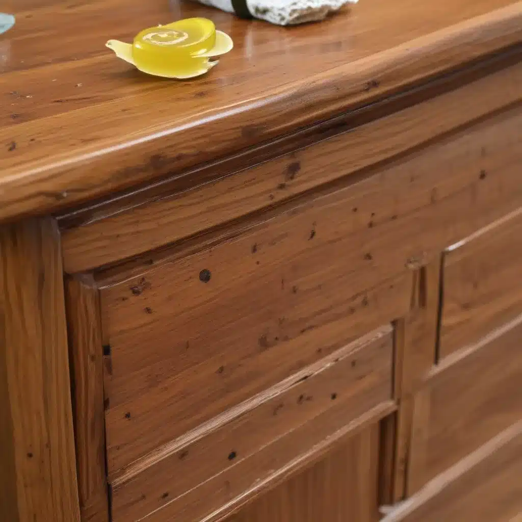 Shine Wood Furniture with Olive Oil Elixir