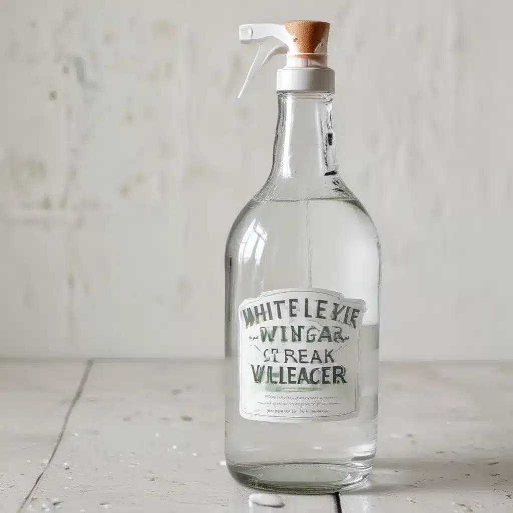 Streak-Free Cleaner From White Vinegar