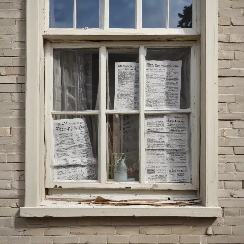 Streak-Free Windows With Newspaper