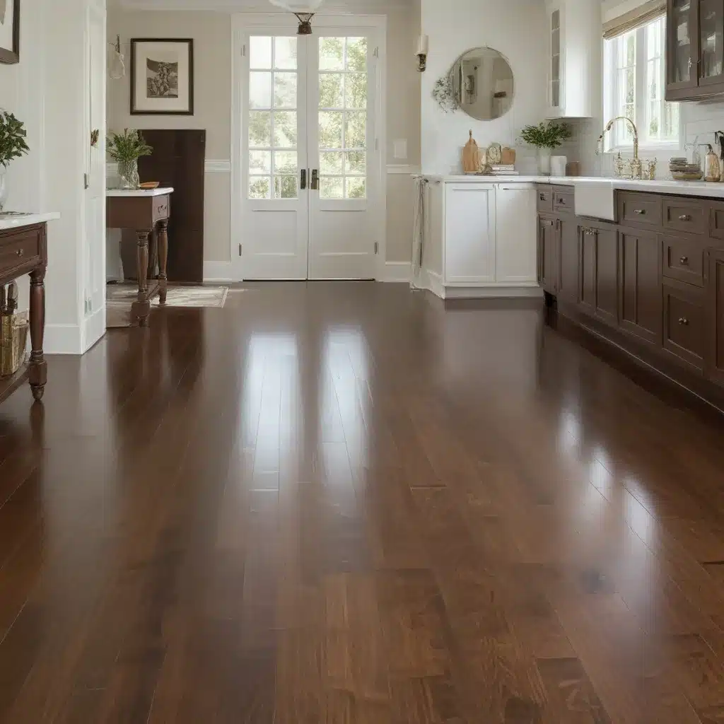 The Secret to Shiny Hardwood Floors