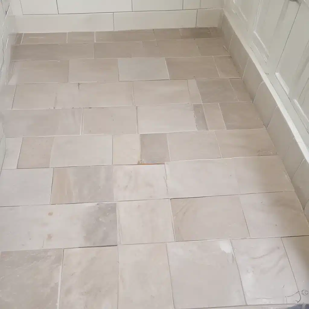 Tile Grout Makeover in Minutes
