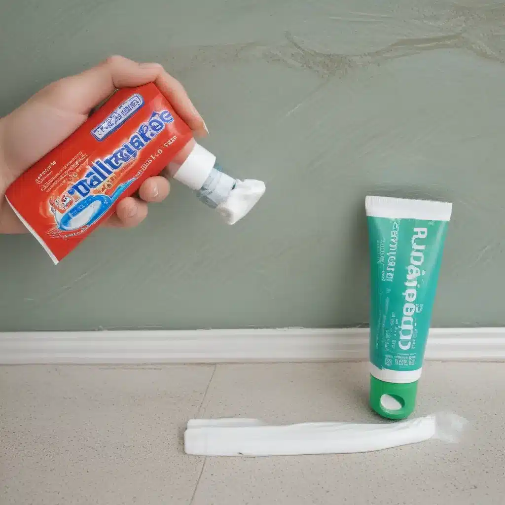 Toothpaste for Walls and Carpets