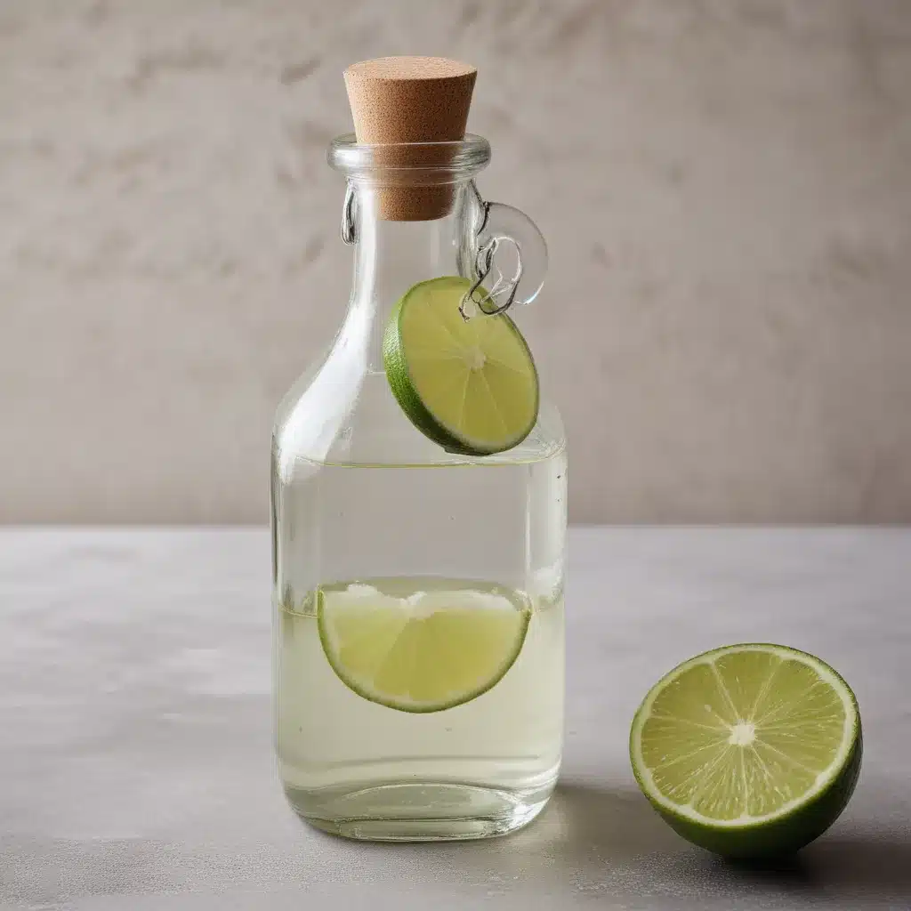 Vinegar Cuts Calcium and Lime