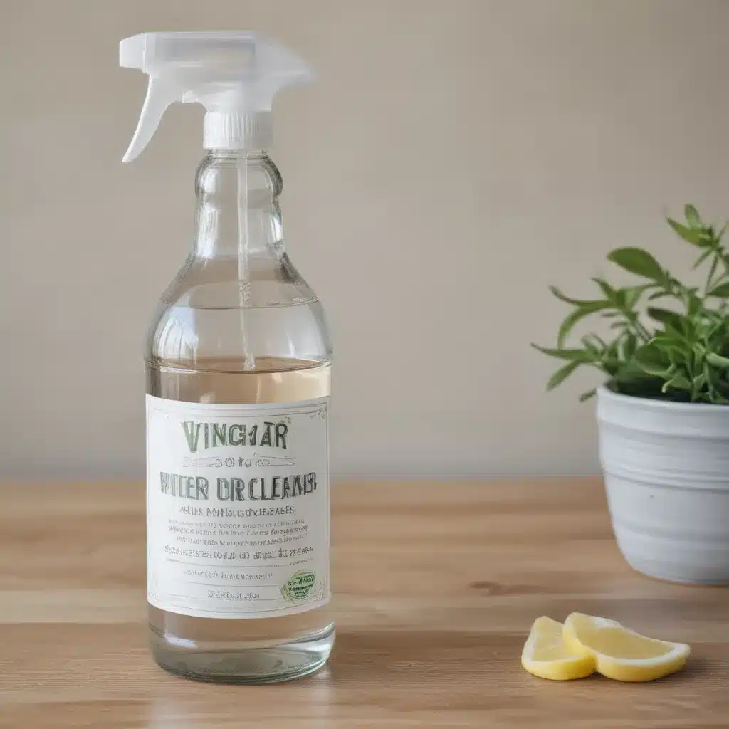 Vinegar and Water All-Purpose Cleaner