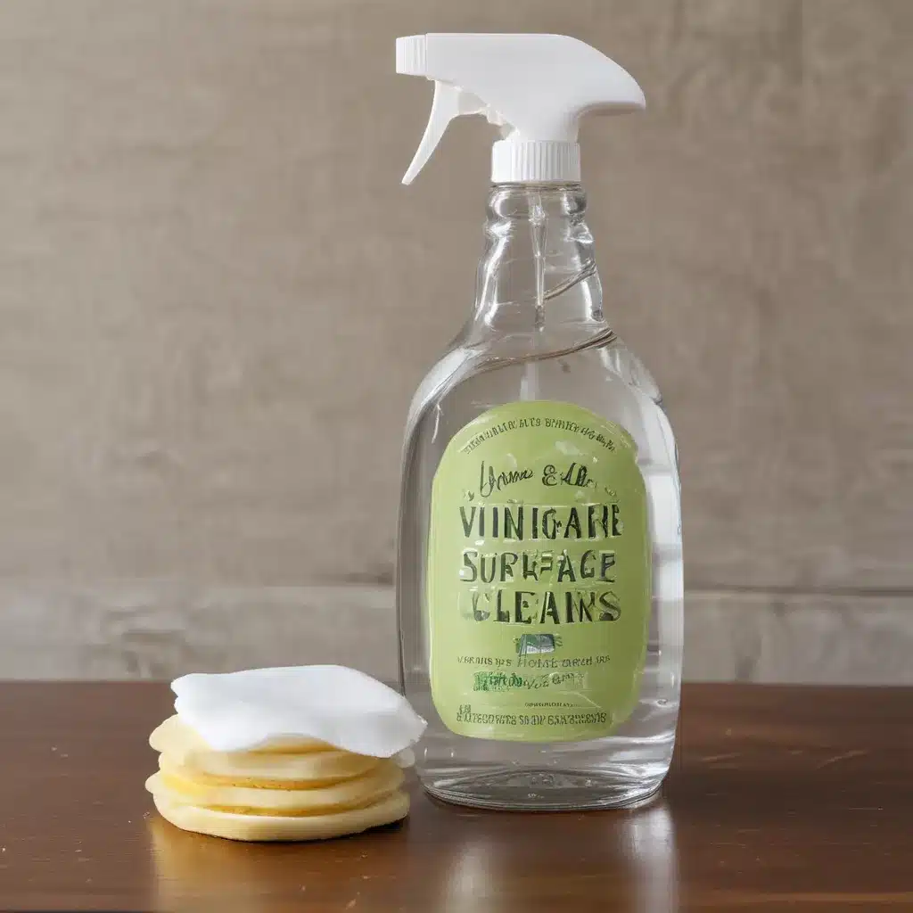 Vinegar and Water All-Purpose Surface Cleaner