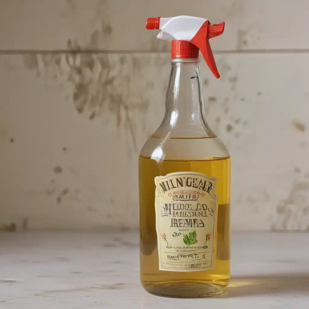 Vinegar for Mildew Removal