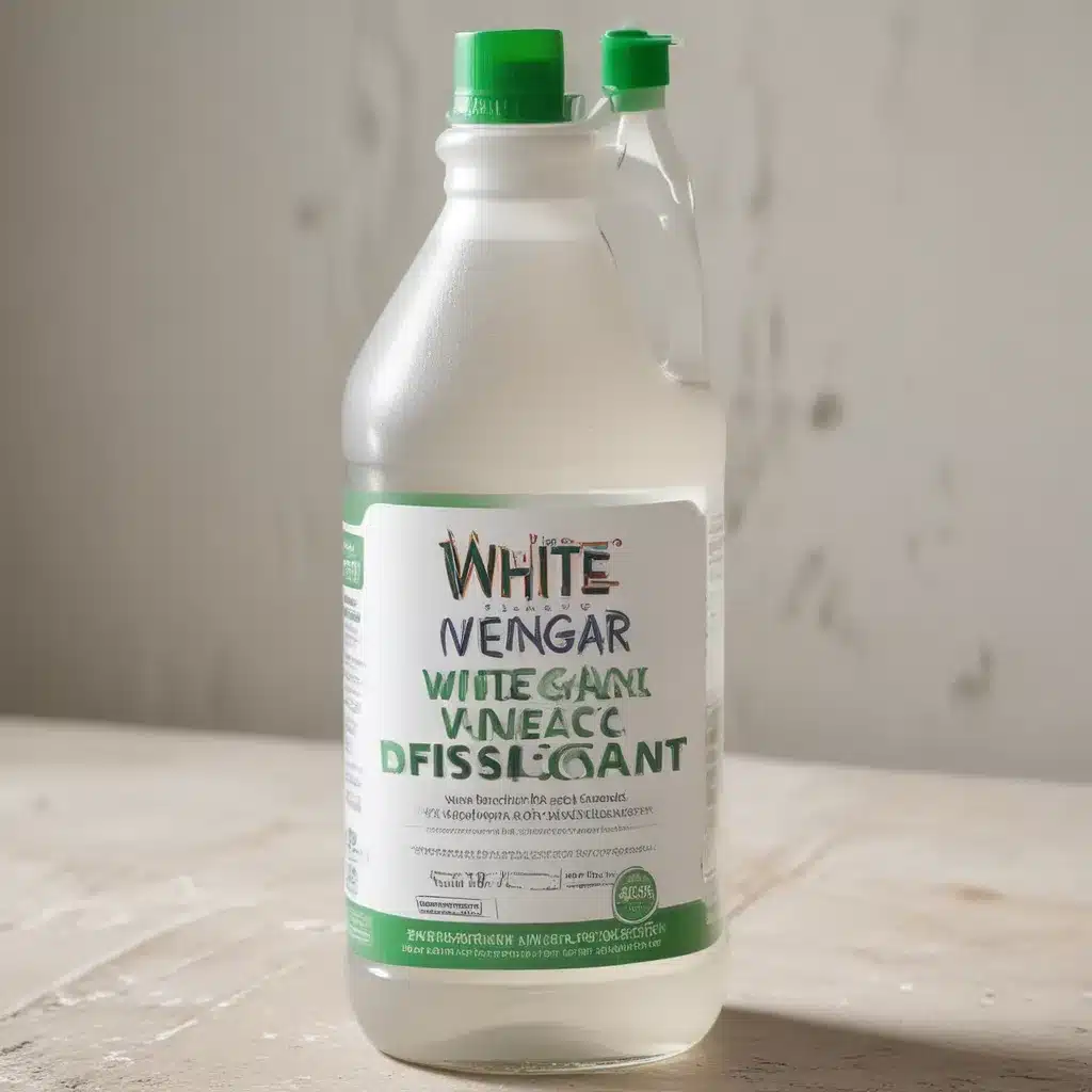 White Vinegar Disinfectant