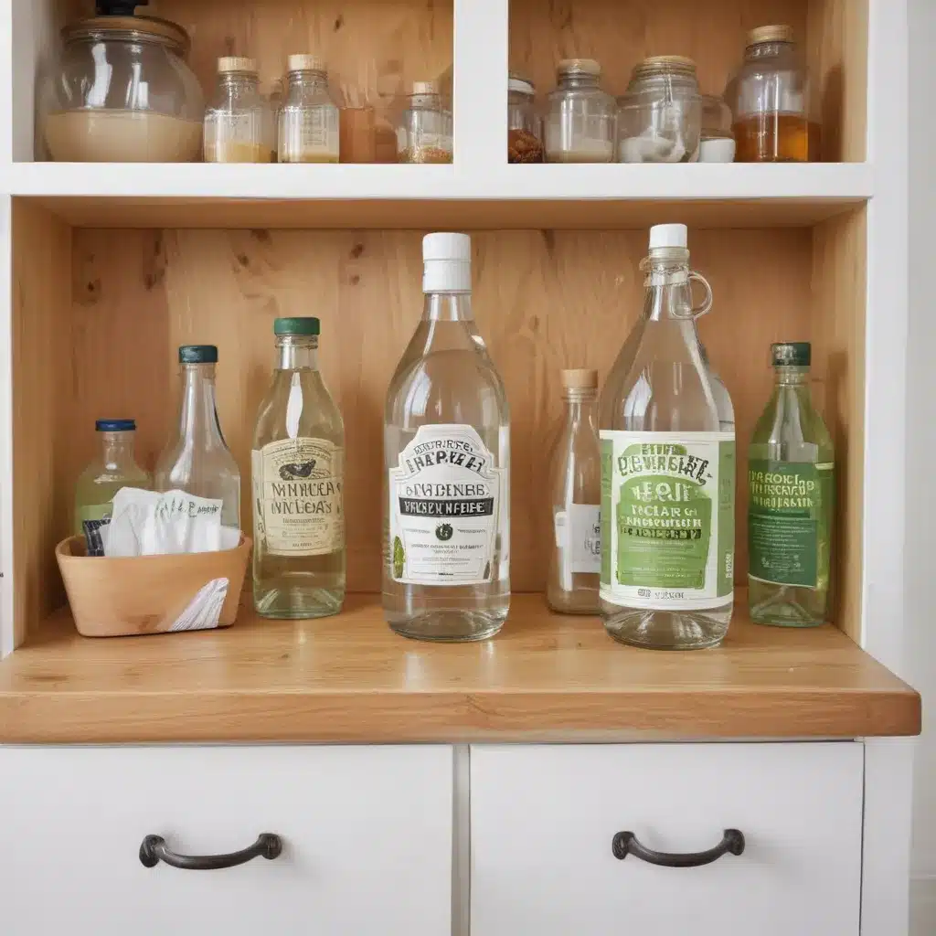 White Vinegar – Give Cupboards And Drawers A Deep Clean