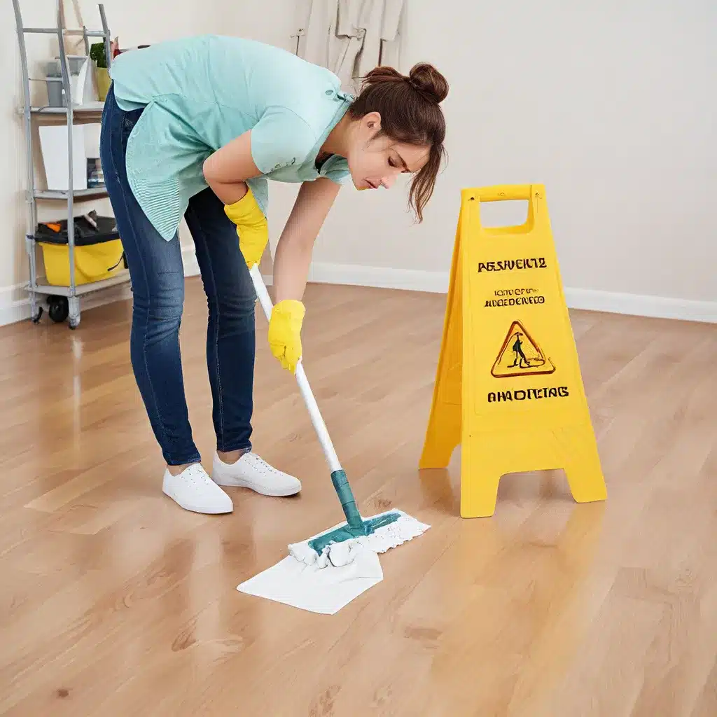 Avoiding Accidents and Injuries When Cleaning