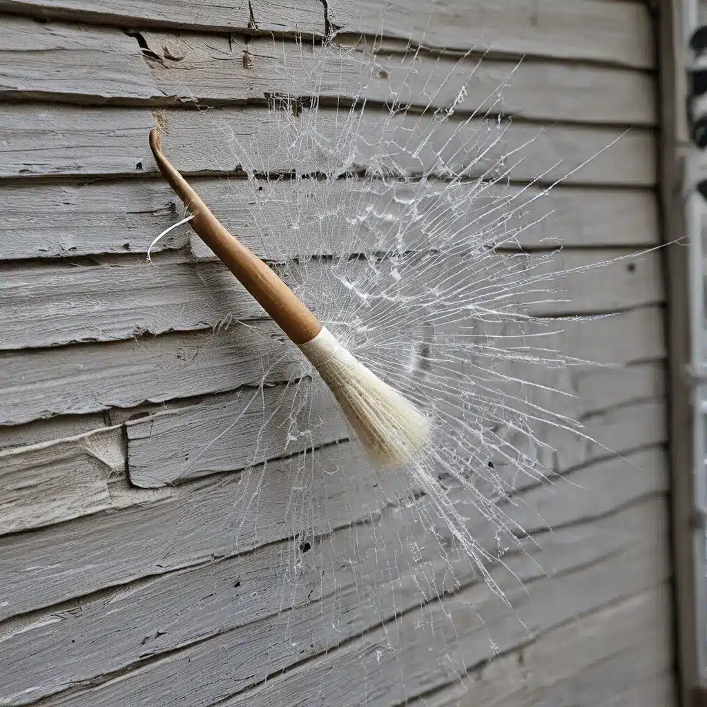 Brush Away Cobwebs Inside and Out