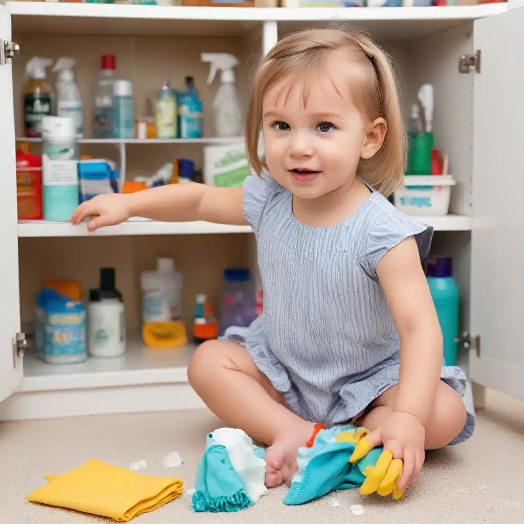 Childproof Your Cleaning Cabinet – Swap Toxic Products