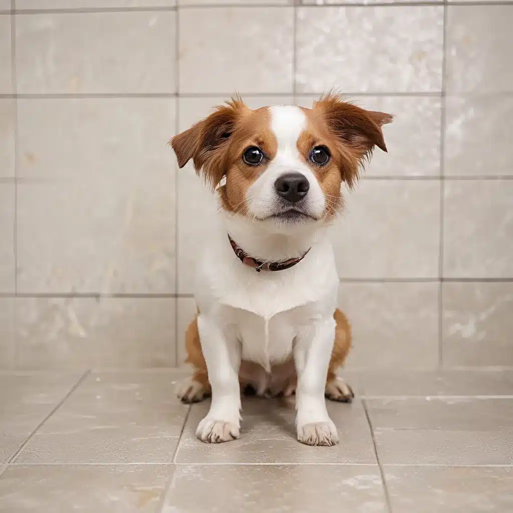 Clean Tile Grout Safely for Pets