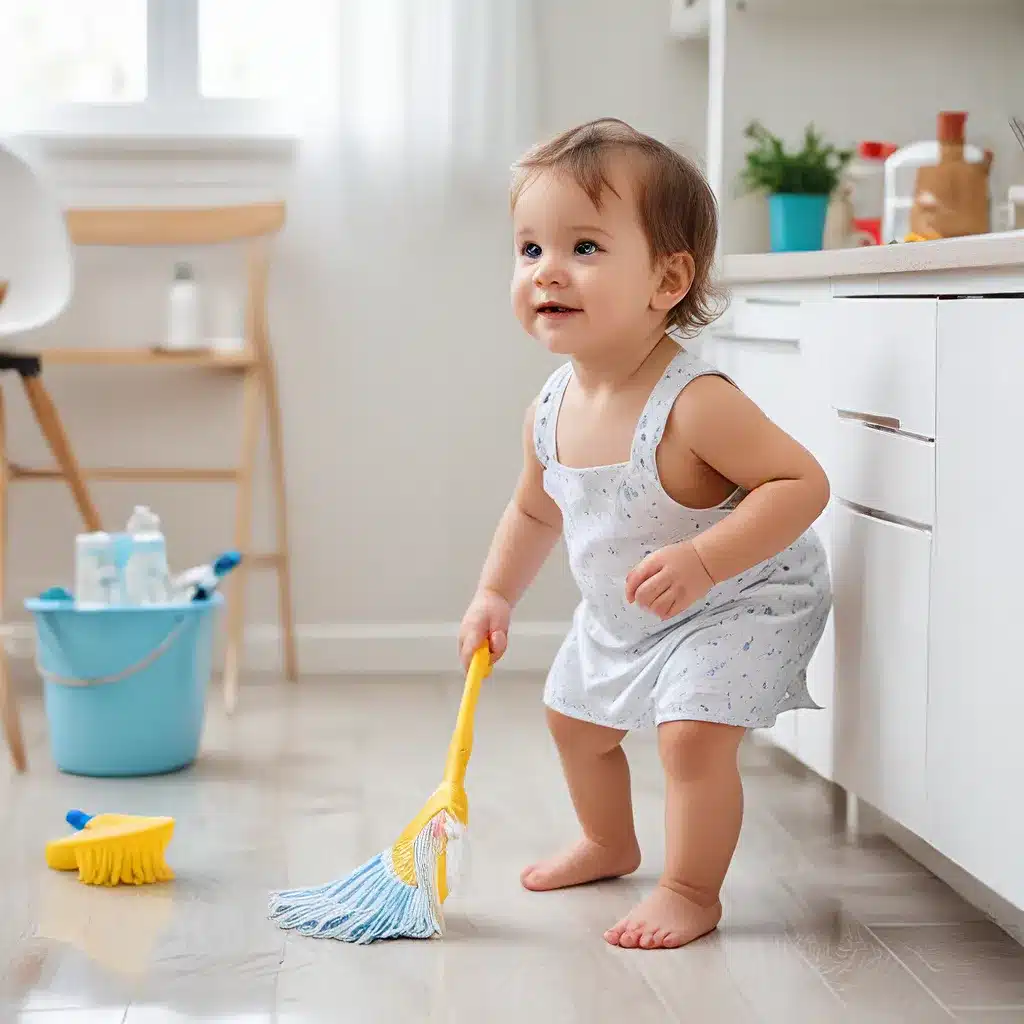 Clean with Care – Childproofing Tips for Cleaning Day