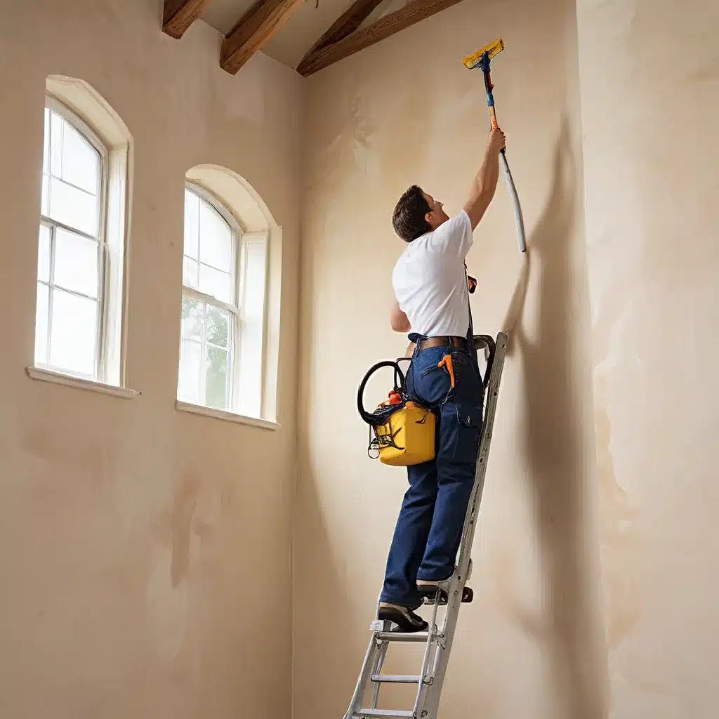 Cleaning High Ceilings and Walls: Reaching Every Nook and Cranny