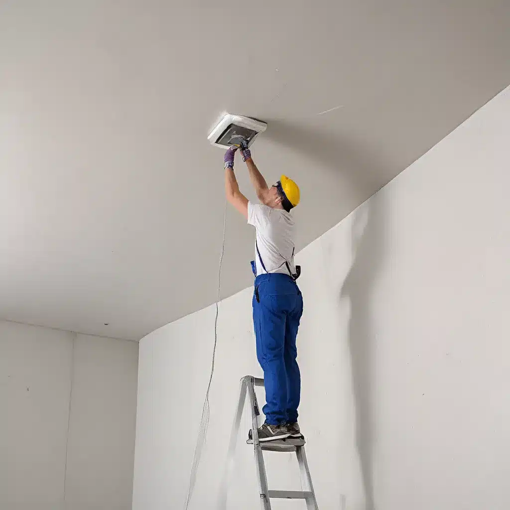 Cleaning High Spaces with Ease: Techniques for Ceilings and Walls
