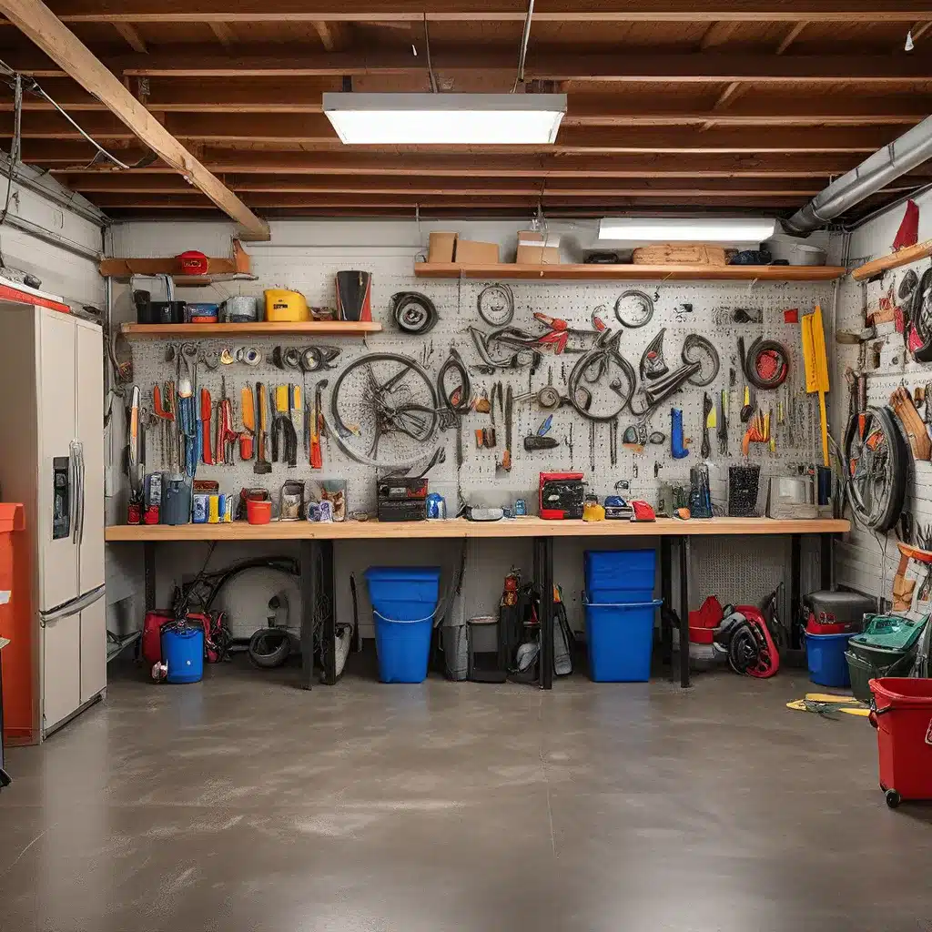 Cleaning and Organizing Your Garage and Workshop