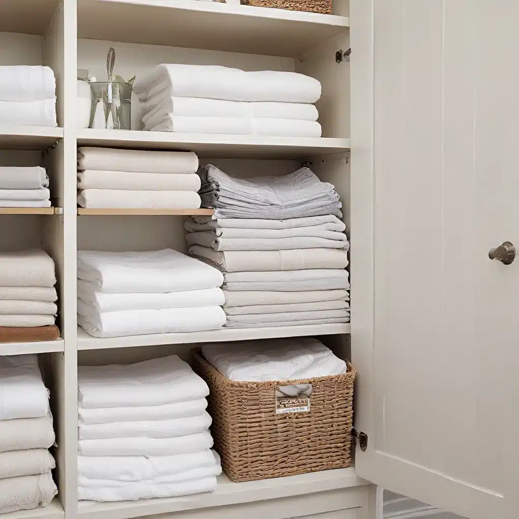 Cleaning and Organizing Your Linen Closet