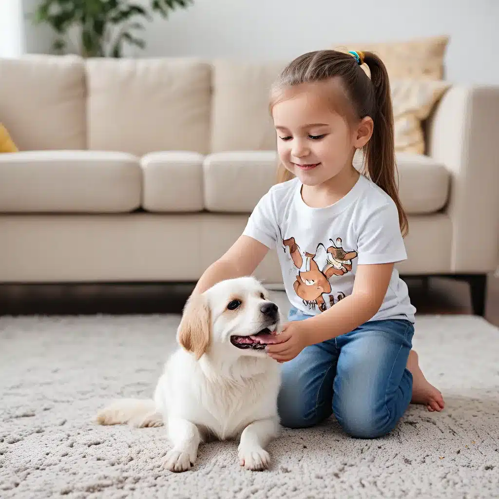 Cleaning with Kids and Pets at Home