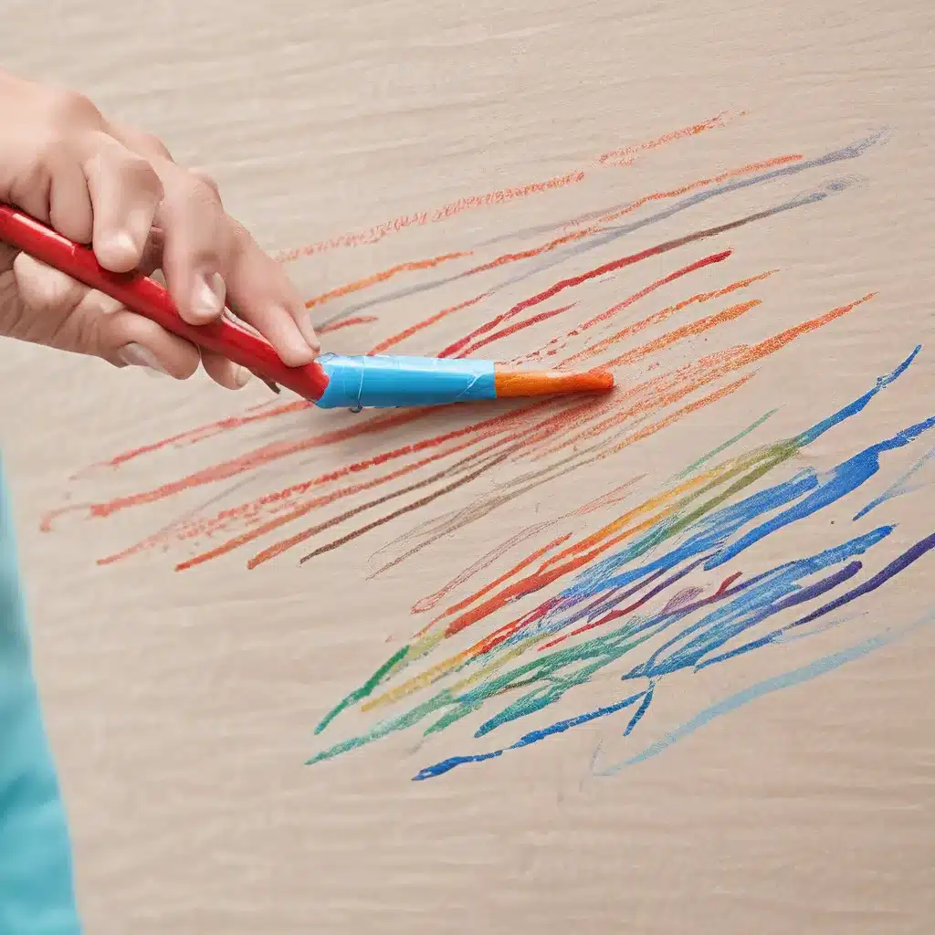 Crayon Marks Vanish with Toothpaste