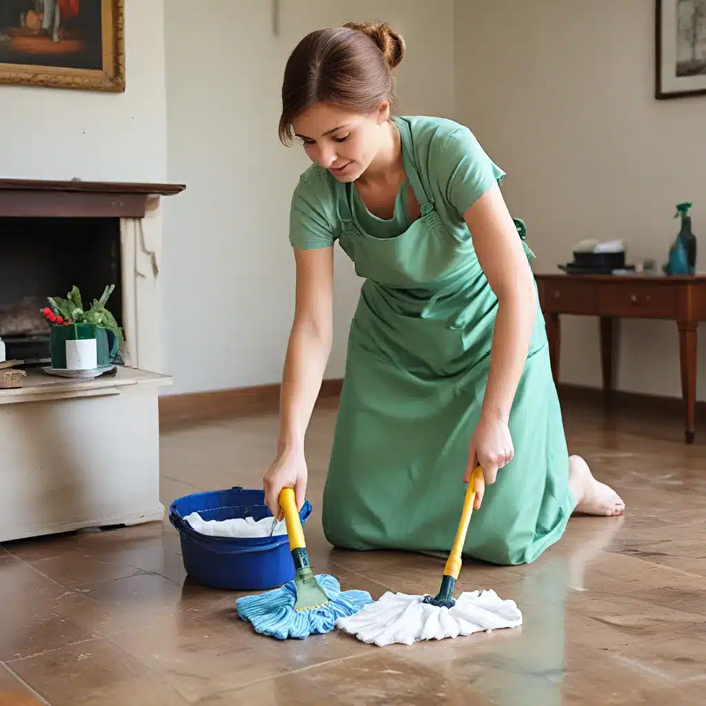 Customary Cleaning for Auspiciousness